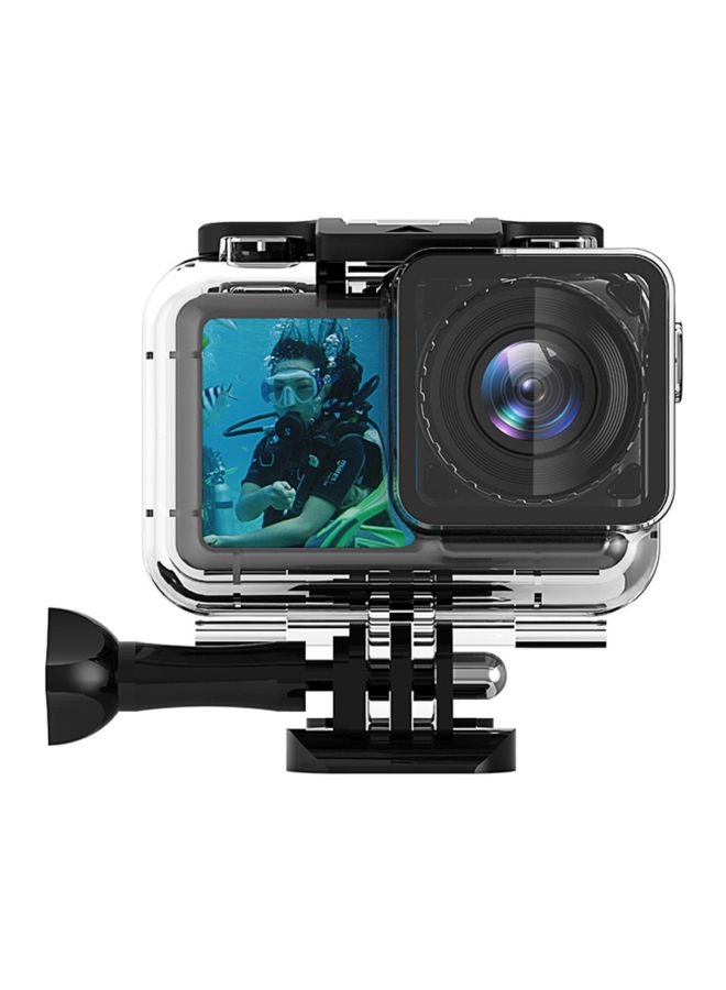 Protective Case Cover For Dji Osmo Action Sports Camera Clear/Black - Image 1