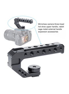 Generic Three Cold Shoes Handle Stabilizer Grey  - Image 2