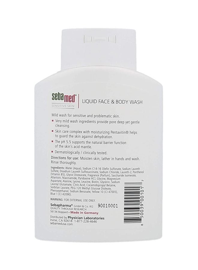 Sebamed Liquid Face And Body Wash 200ml - Image 2