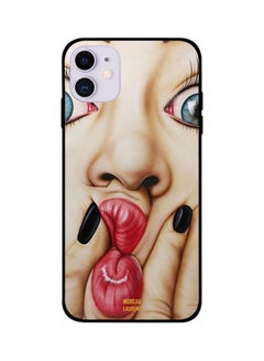 Moreau Laurent Protective Case Cover For Apple iPhone 11 Whistling with Lips 