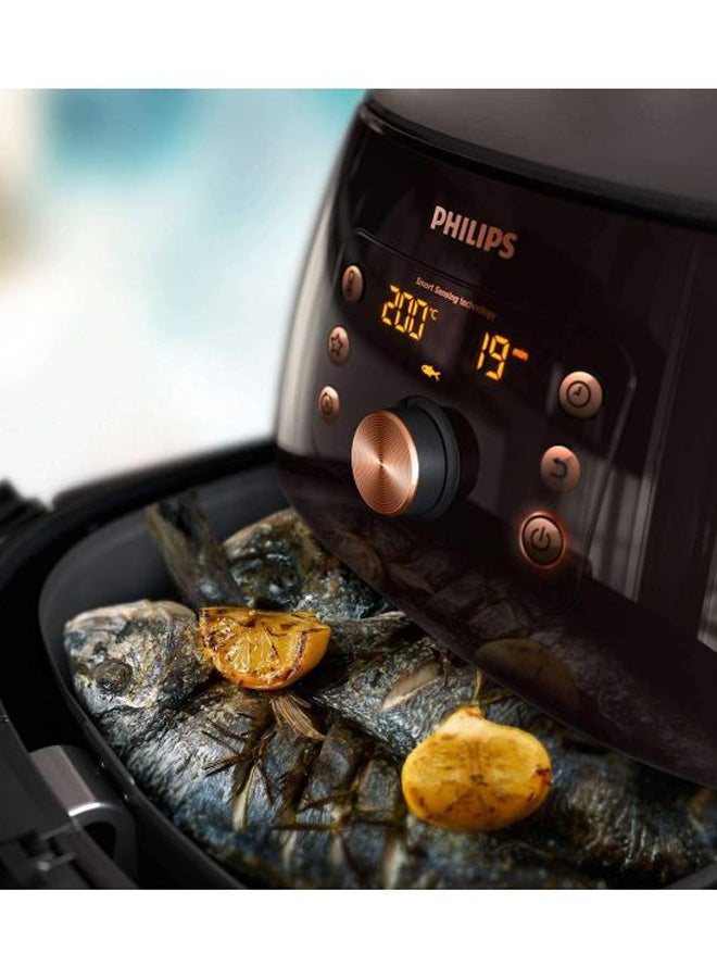 فيليبس مقلاة هوائية 7.4 L 2225 W HD9860/91 اسود/ذهبي وردي - Image 3