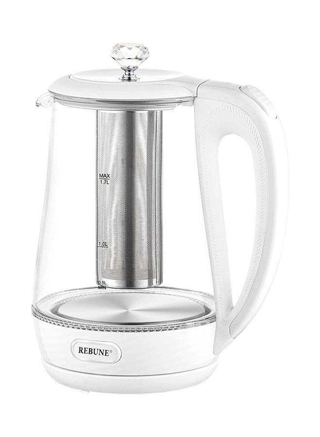 ريبون غلاية كهربائية 1.7 L 2200.0 W RE-1-110 أبيض/ شفاف 