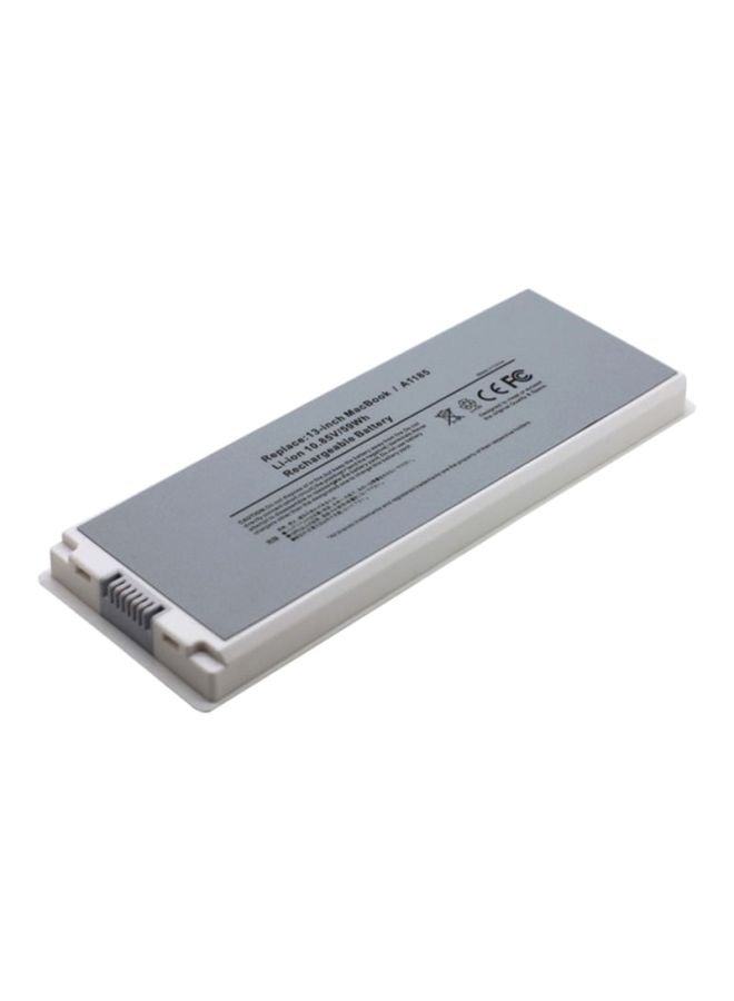 Elivebuyind Replacement Laptop Battery For 13 Inch Apple MacBook A1185 Grey/White 