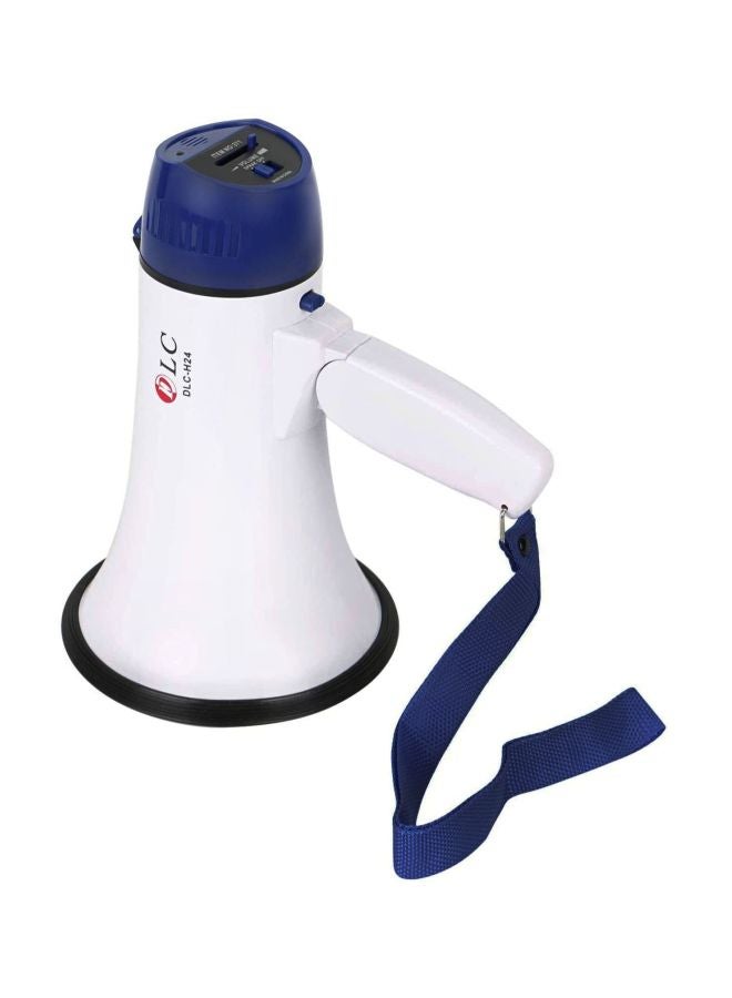 DLC Handheld Megaphone DLC-H24 White/Blue/Black  - Image 2