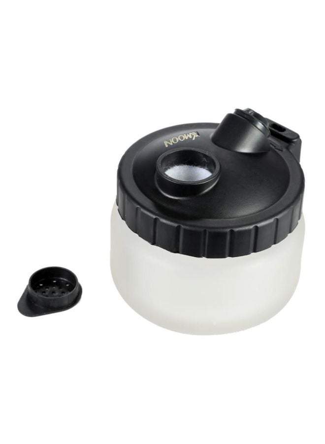 KKmoon Professional Airbrush Cleaning Pot With Handle White/Black - Image 3