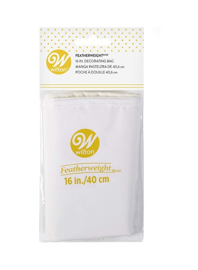 Wilton - Reusable Icing Bag White 16inch - Image 1