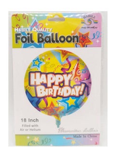 Happy Birthday Foil Decoration Balloon 18inch