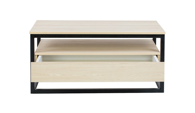 فورفايف طاولة قهوة بيكر من الخشب برفين كارمن 85x46x45سم - Image 1