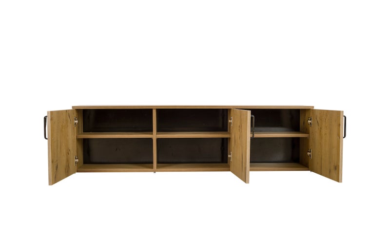 FURVIVE Wooden Luma Tv Unit Rivoli 35x140x40cm - Image 2