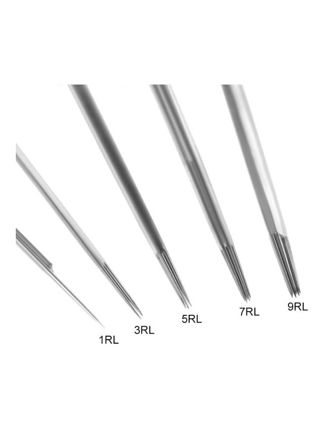 ANSELF 50-Piece Stainless Steel Tattoo Needle Set Silver  - Image 3