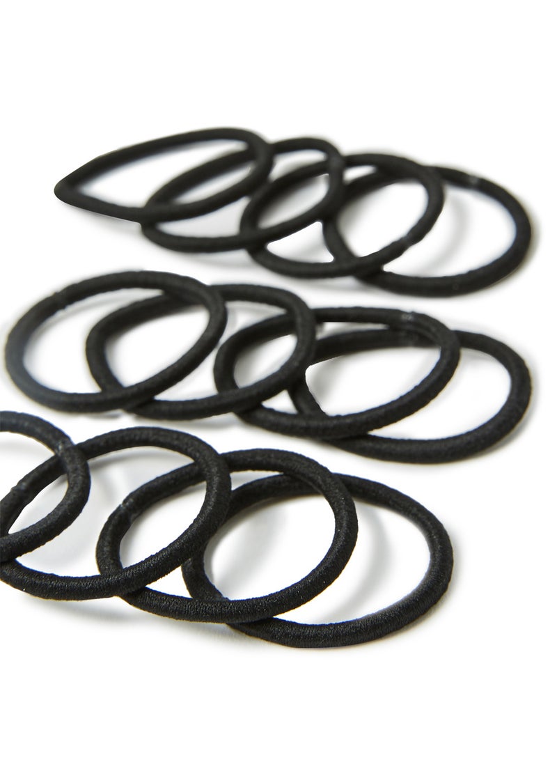 Sharpdo 12-Piece Rubber Band Set Black 6.7x9cm - Image 2