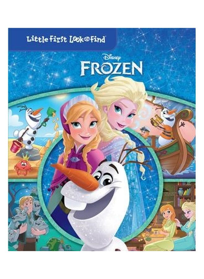Disney Frozen Little First Look and Find Book  Puzzle Hardcover English by Pi Kids  - Image 2