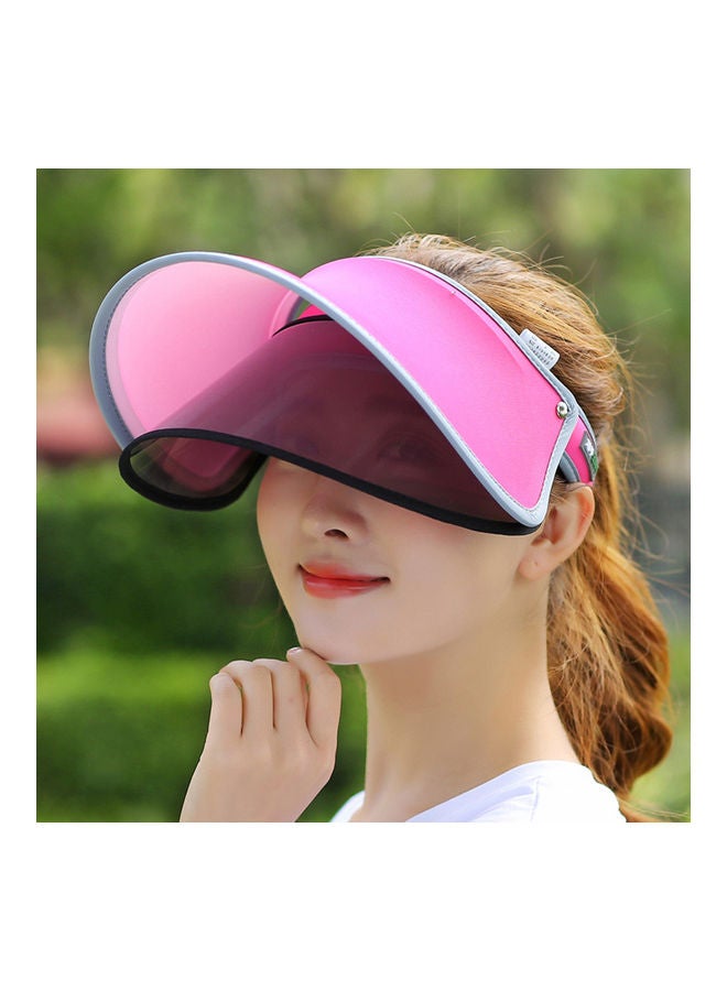 Generic Summer Unisex Outdoor Sports Topless Anti-UV Cap Sun Visor Hat Breathable Sunhat 0.127kg  - Image 2