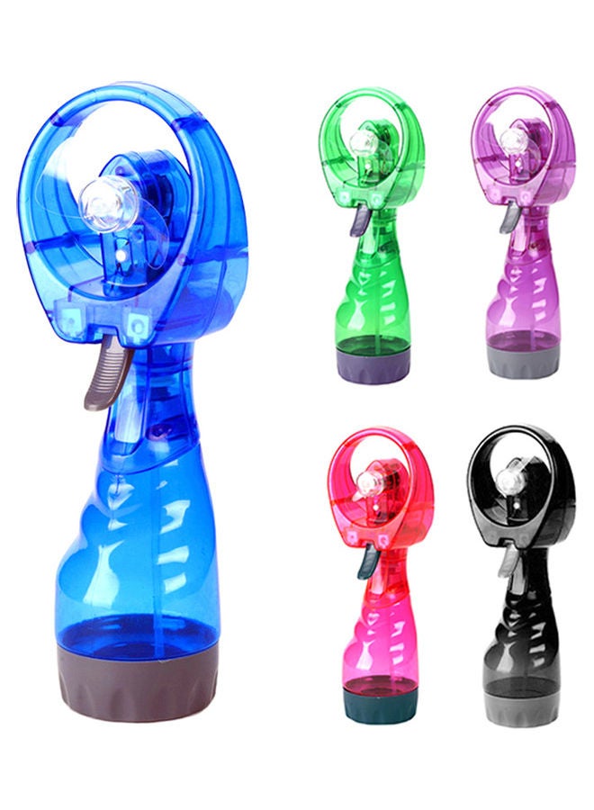 Generic Summer Mini Handheld Cooling Fan Manual Press Mist Spray Air Humidifier Cooler 0.201kg  - Image 2