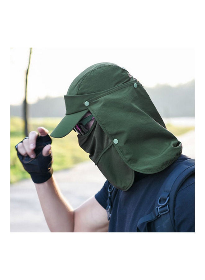 Generic Summer UV Protection Face Neck Head Cover Hat Cap for Outdoor Cycling Fishing 0.125kg  - Image 3