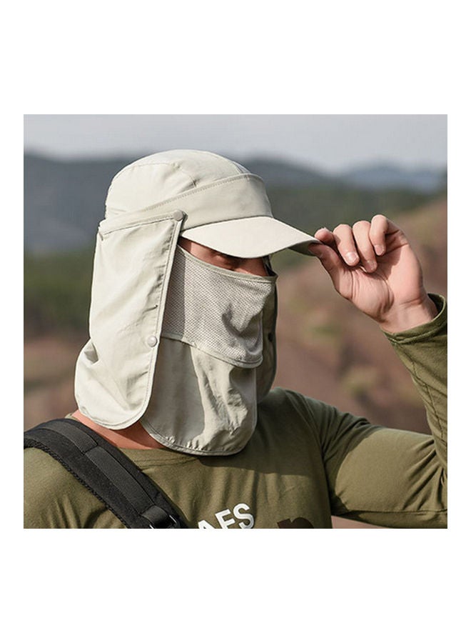 Generic Summer UV Protection Face Neck Head Cover Hat Cap for Outdoor Cycling Fishing 0.125kg  - Image 4