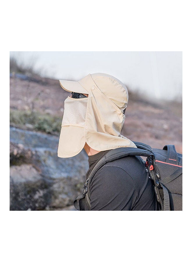 Generic Summer UV Protection Face Neck Head Cover Hat Cap for Outdoor Cycling Fishing 0.125kg  - Image 5