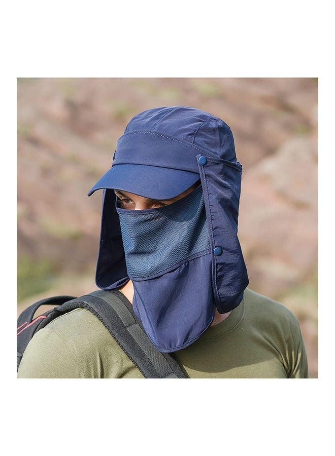 Generic Summer UV Protection Face Neck Head Cover Hat Cap for Outdoor Cycling Fishing 0.125kg  - Image 2