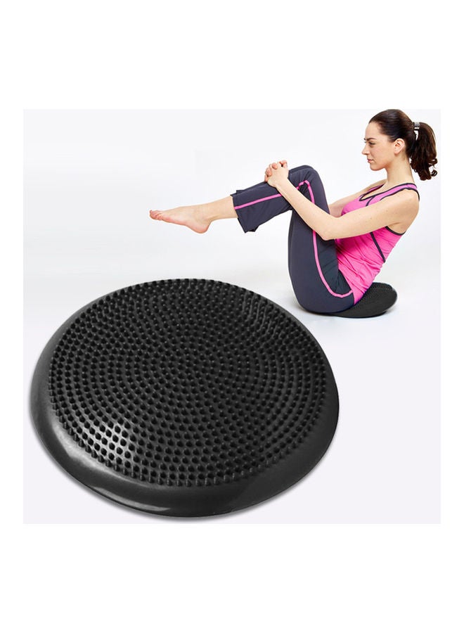 Generic Adult Yoga Training Fitness Balance Pad Cushion Practice Feet Thick Massage Ball 34x34x0.2cm  - Image 2