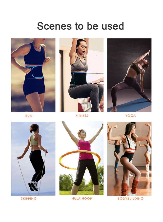 Generic Women Exercise Trainer Abdomen Corset Slimming Waist Belt Body Shaper Girdle 120x12x2cm  - Image 5