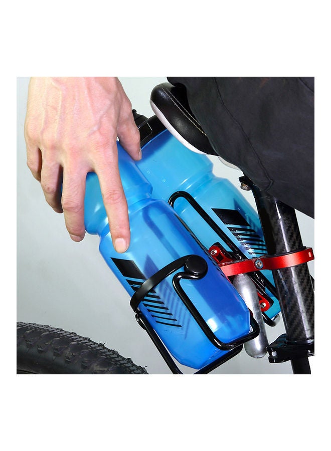 Generic MTB Bike Bicycle Cycling Water Bottle Dual Rack Stand Clamp Cage Holder Adapter 0.19kg - Image 5