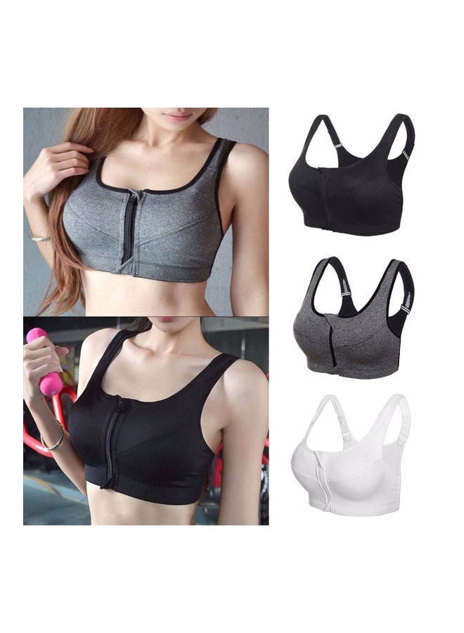 Generic Women Breathable Wireless Sports Fitness Bra Vest Workout Running Yoga Underwear Lcm  - Image 5