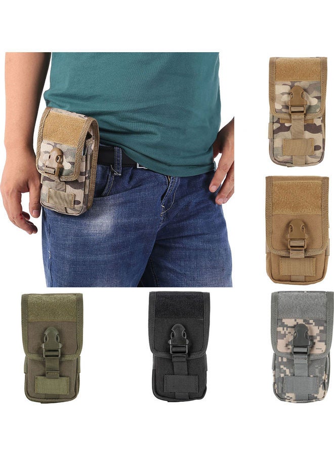 Generic Double-layer Outdoor Molle Mobile Phone Pouch Money Tools Storage Waist Bag 0.101kg  - Image 2