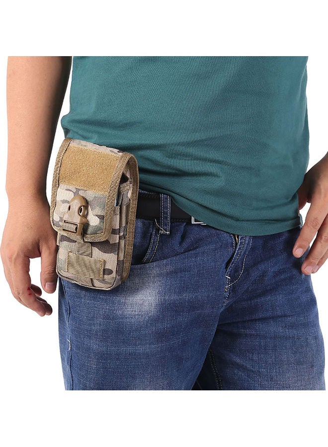 Generic Double-layer Outdoor Molle Mobile Phone Pouch Money Tools Storage Waist Bag 0.101kg  - Image 3