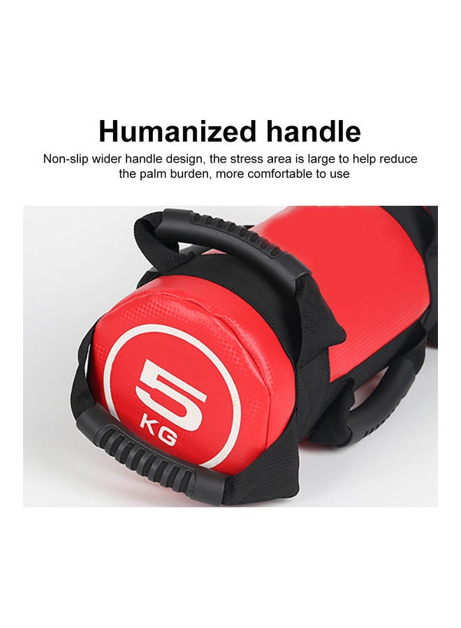 Generic - 5/10/15/20/25/30kg Filling Weight Strength Training Fitness Exercise Sandbag 68x23x23cm - Image 1