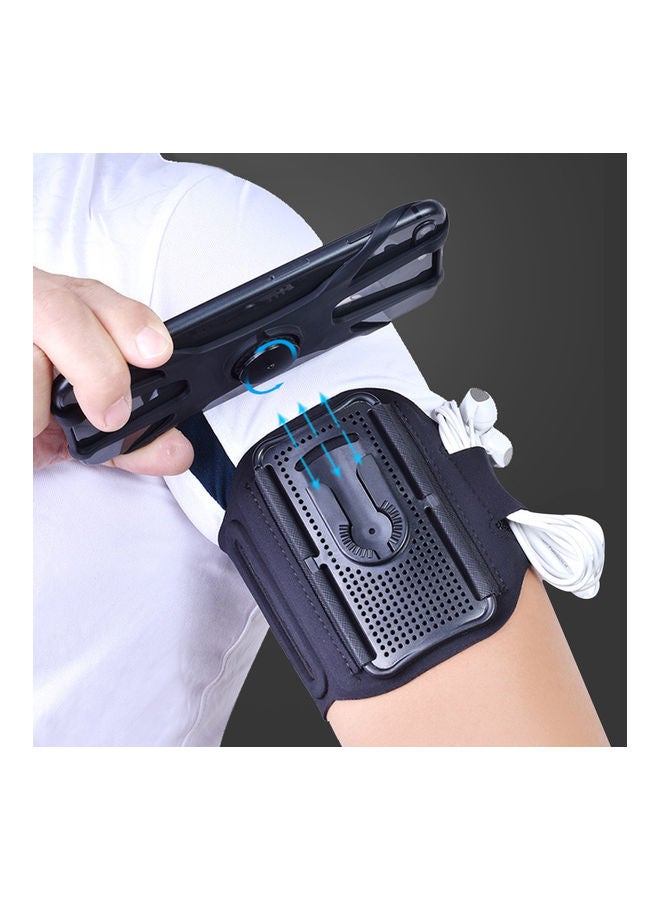 Detachable 360 Rotatable Sports Armband Running Working Hiking Phone Holder 0.101kg - Image 3