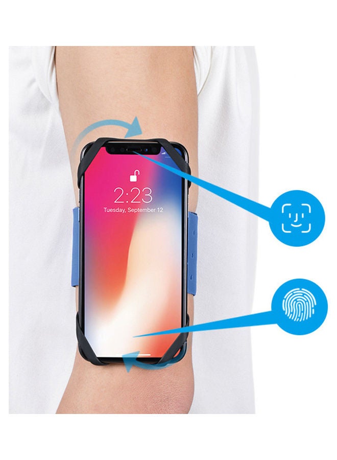 Detachable 360 Rotatable Sports Armband Running Working Hiking Phone Holder 0.101kg - Image 4