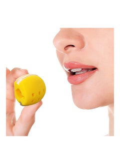 Generic Food-grade Silicon Jaw Exerciser Device Facial Chew Muscle Training Fitness Ball 4.6x3.9x3.7cm  - Image 4