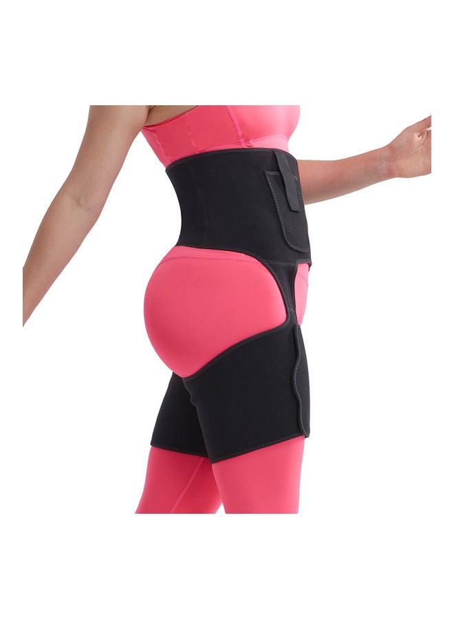 Generic Women High Waist Hip Lift Fitness One-piece Belt Waistband Leggings Sportswear 30x20x10cm - Image 4