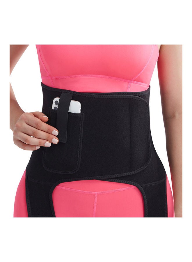 Generic Women High Waist Hip Lift Fitness One-piece Belt Waistband Leggings Sportswear 30x20x10cm - Image 5