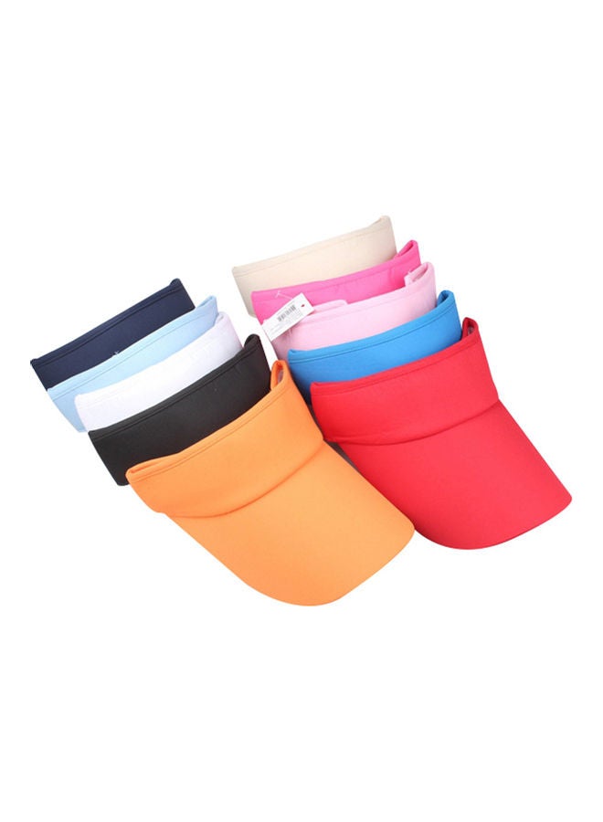 Generic Summer Unisex Polyester Outdoor Sports Topless Anti-UV Cap Hat Breathable Sunhat 0.07kg - Image 2