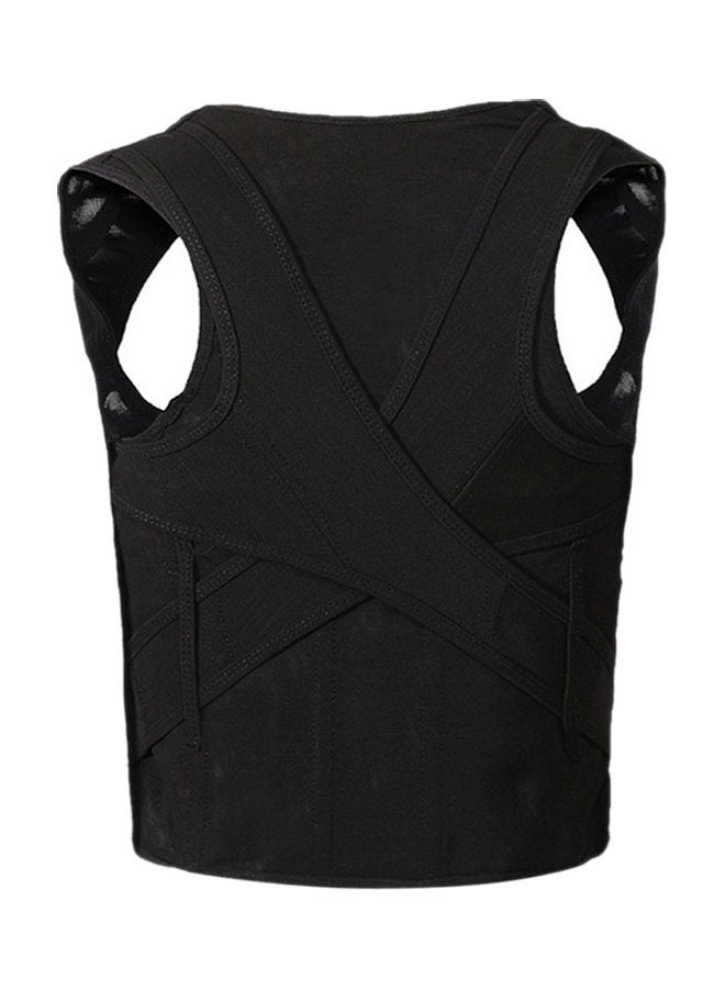 Generic - Adjustable Unisex Humpback Posture Corrector Body Back Shoulder Support Belt 21.25x11.65x1.85cm - Image 1