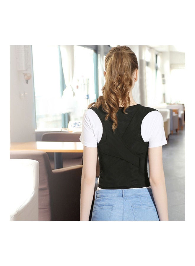 Generic - Adjustable Unisex Humpback Posture Corrector Body Back Shoulder Support Belt 21.25x11.65x1.85cm - Image 1