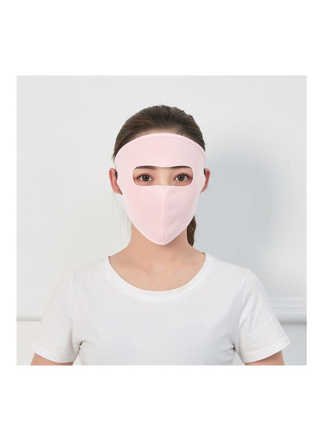 Summer Unisex Sun-proof UV Protection Breathable Ice Silk Cotton Full Face Cover 0.017kg - Image 5