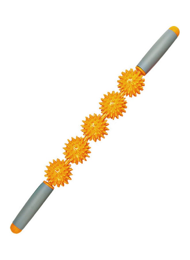 Generic - 5 Rotating Balls Yoga Muscle Pain Pressure Relief  Relaxing Massage Roller Stick 54*6.4cm - Image 1