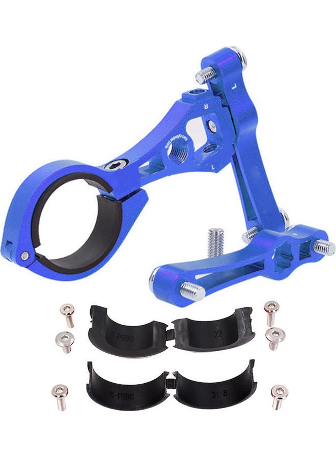 Generic MTB Bike Bicycle Cycling Water Bottle Dual Rack Stand Clamp Cage Holder Adapter 0.19kg - Image 1