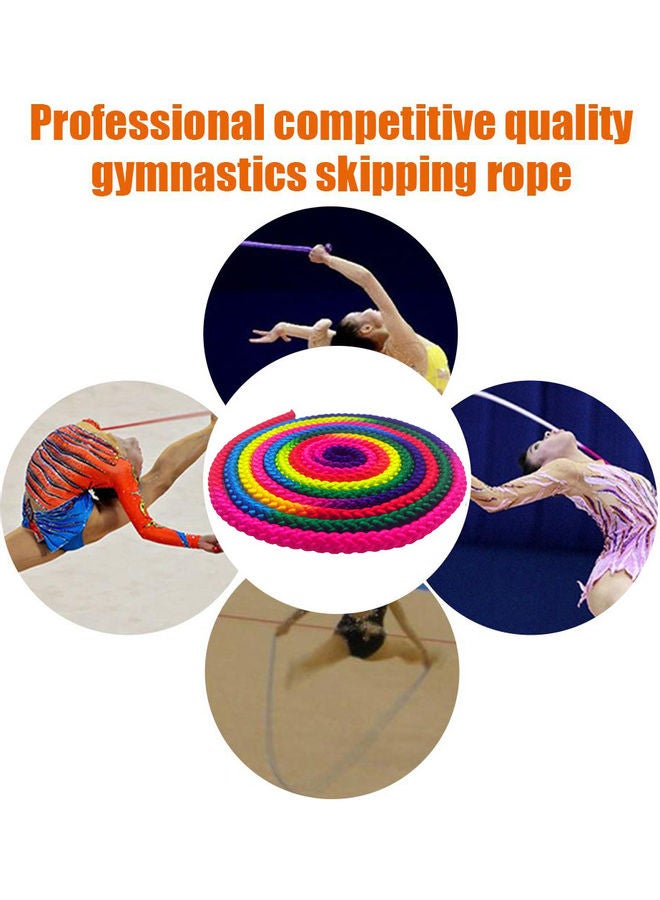 Generic Sports Training Aerobics Skipping Cord Gymnastics Rope Rhythmic Jumping Exercise 15x10x5cm - Image 4