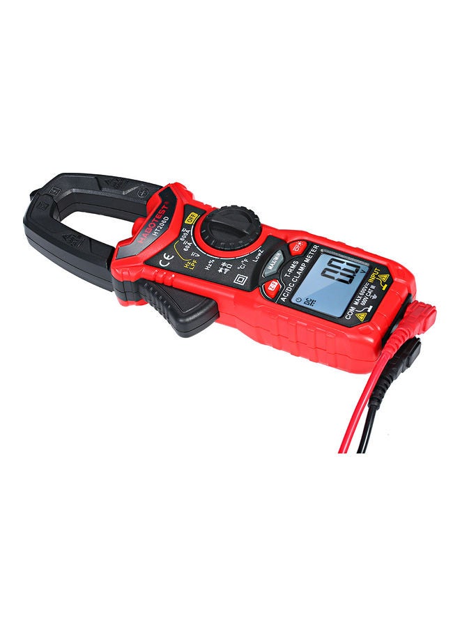 HABOTEST AC/DC Digital Clamp Meter for Measuring AC/DC Voltage , AC/DC Current, Frequency, Duty Cycle, Diode, Resistance, Continuity, Transistors  Test, NCV Clamp Multimeter multicolor 22.5x11.5x4.5cm  - Image 1