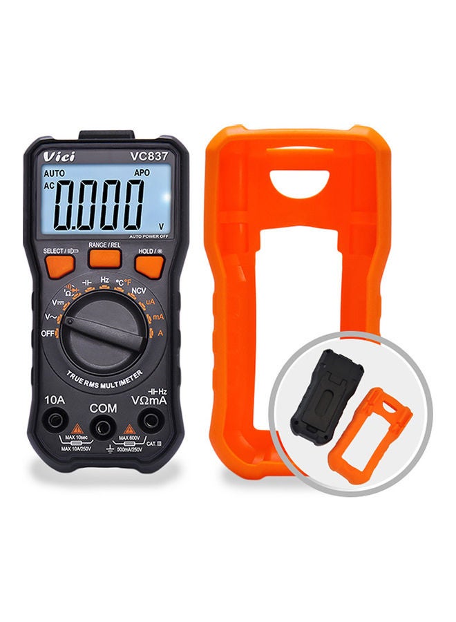 Vici Mini Multi-functional Handheld LCD Digital NCV True RMS Multimeter DC/AC Voltage Current Meter Frequency Capacitance Resistance Diode Tester multicolor 15.5x10.0x4.5cm
