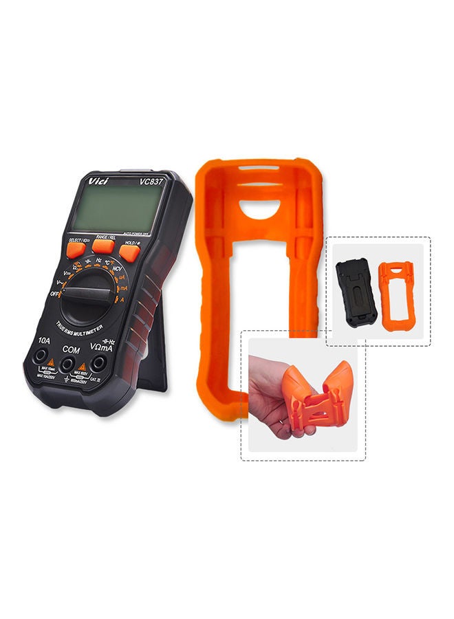 Vici Mini Multi-functional Handheld LCD Digital NCV True RMS Multimeter DC/AC Voltage Current Meter Frequency Capacitance Resistance Diode Tester multicolor 15.5x10.0x4.5cm