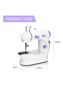 Mini Portable Handheld Sewing Machines Household Multifunctional Clothes Fabrics Electric Sewing Machine white - v1605341955/N42330982A_4