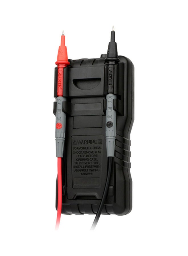 MESTEK 9999 Counts Digital Multimeter Full Protection Mini DMM Multifunctional Handheld Multi Meter True RMS Measuring AC/DC   Voltage Current Resistance Capacitance NCV Tester Fire Wire Identification with LCD Backlit Flashlight black 15.5x11.5x5.5cm  - Image 5