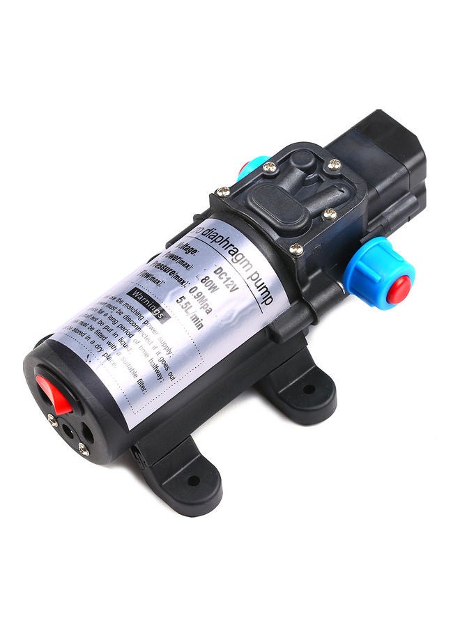 Generic - 12V 80W High Pressure Electric Car Washing Pump Car Washer Pump High Pressure Washer Car Cleaning Tools Electric High-pressure Water Spray Gun Multicolor 24.5x24.5x10.0cm - Image 1