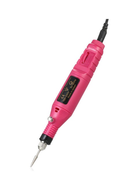 14pcs 100V-240V Mini Electric Grinder Drill Tool Variable Speed Rotary Engraving Pen Carve Tool Set for Milling Polishing Rose 22.5x11.5x4.5cm