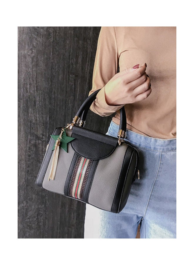 Generic - Women's Handbag Color Block Versatile All Match Top Fashion Bag Grey - Image 1