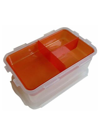 Rectangular Food Container With Divider Multicolor 1.4Liters - v1605363658/N41442742A_1